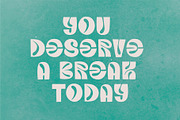 Wongamat - Display Typeface, a Sans Serif Font by DearLetters (Thumbnail 6 of 9)