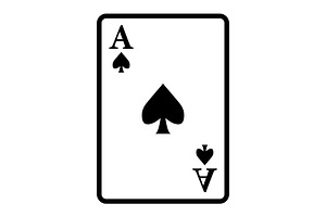 Ace of spades, an Icon by Mark1987