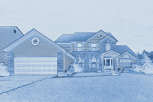 Blueprint Effect Photoshop Action