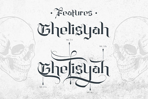 Ghelisyah Typeface