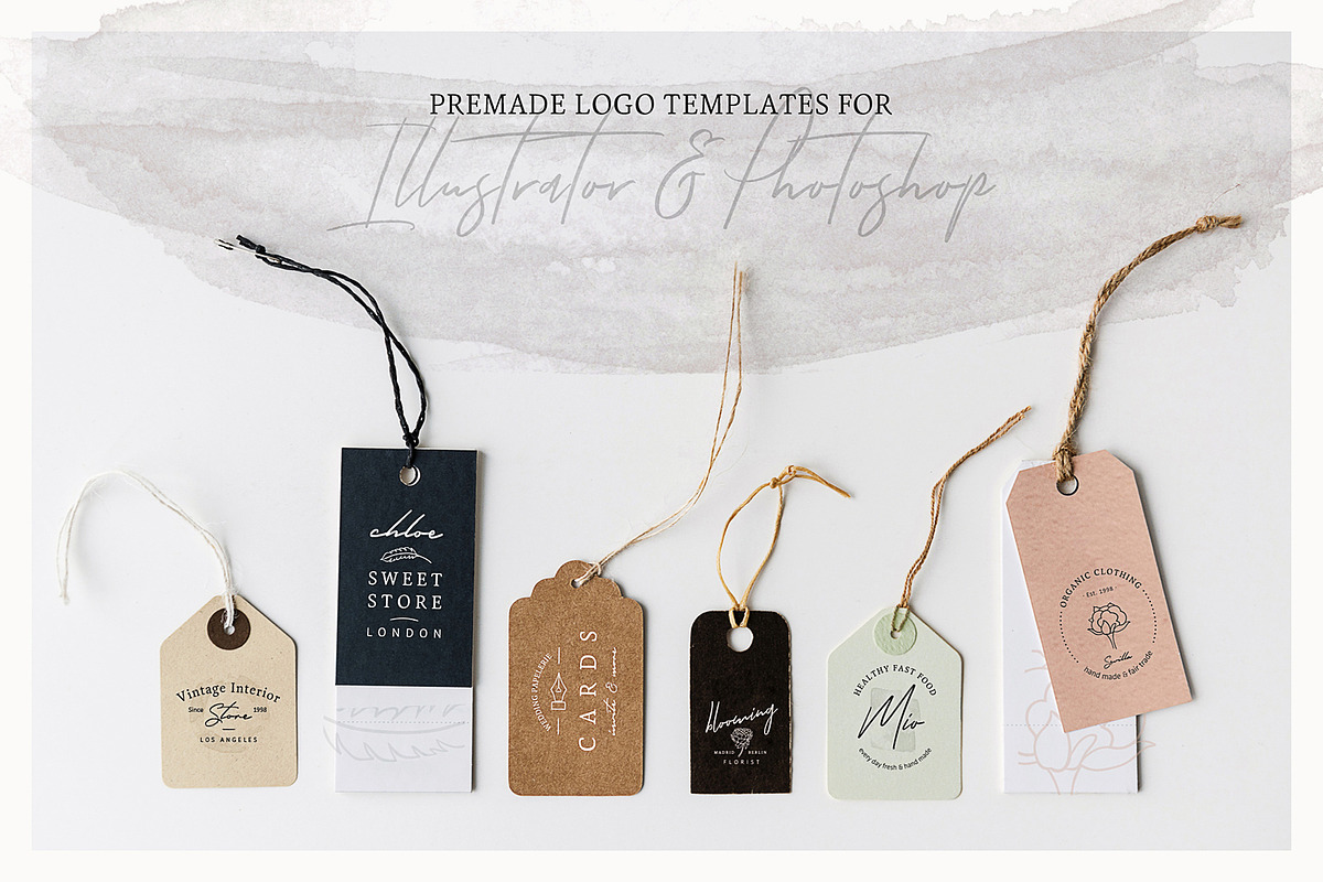So Female Branding Kit +Watercolours, a Branding & Logo Template by ...