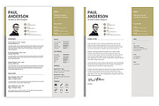 Modern Resume/CV, a Resume Template by Artiverge (Thumbnail 1 of 4)