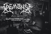 Deicide Remain Death Metal Font, a Blackletter Font by Ronny Studio (Thumbnail 4 of 8)