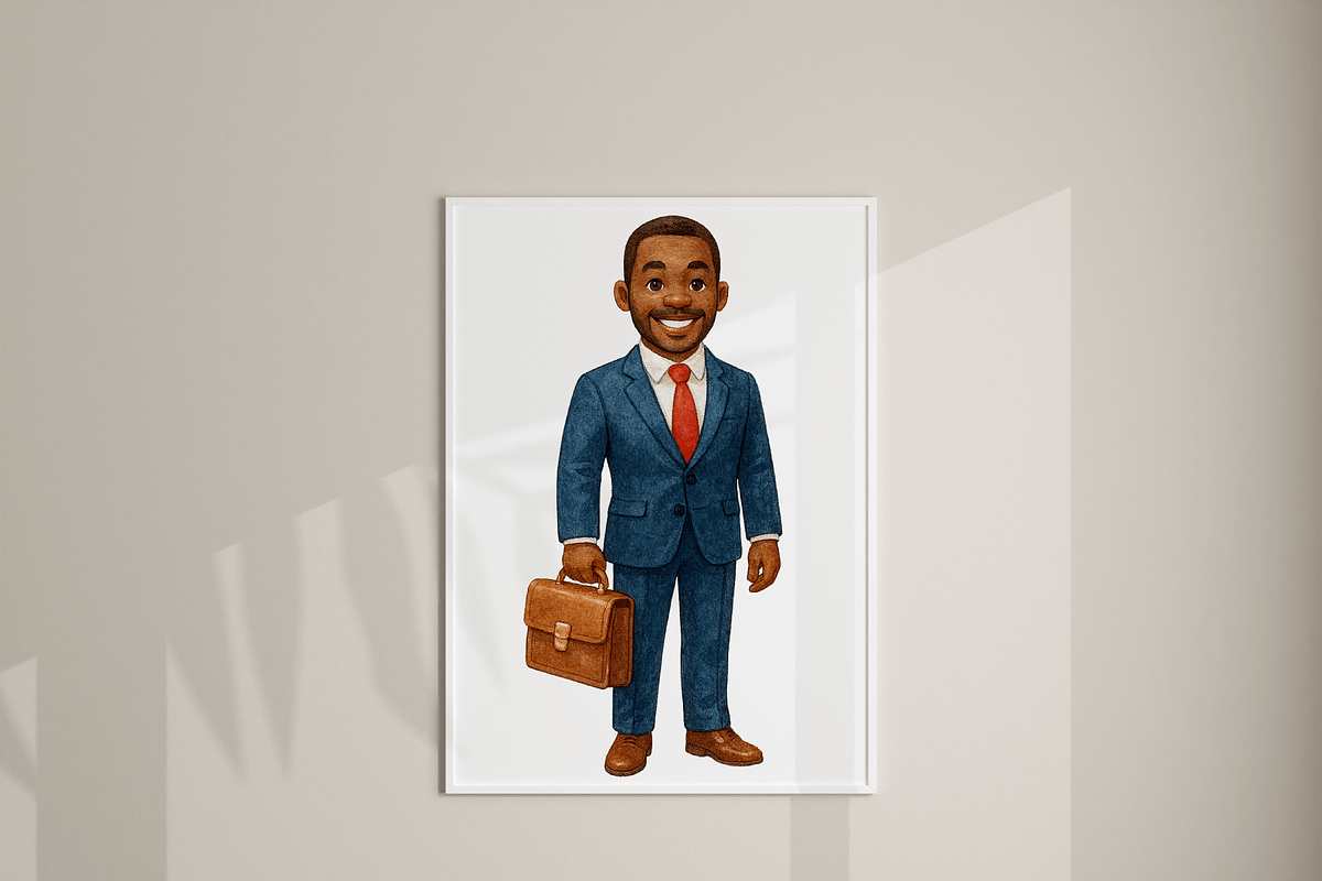 19 Black Classy Man Clipart, a Decorative Illustration by Pati Charm Studio (Photo 8 of 8)