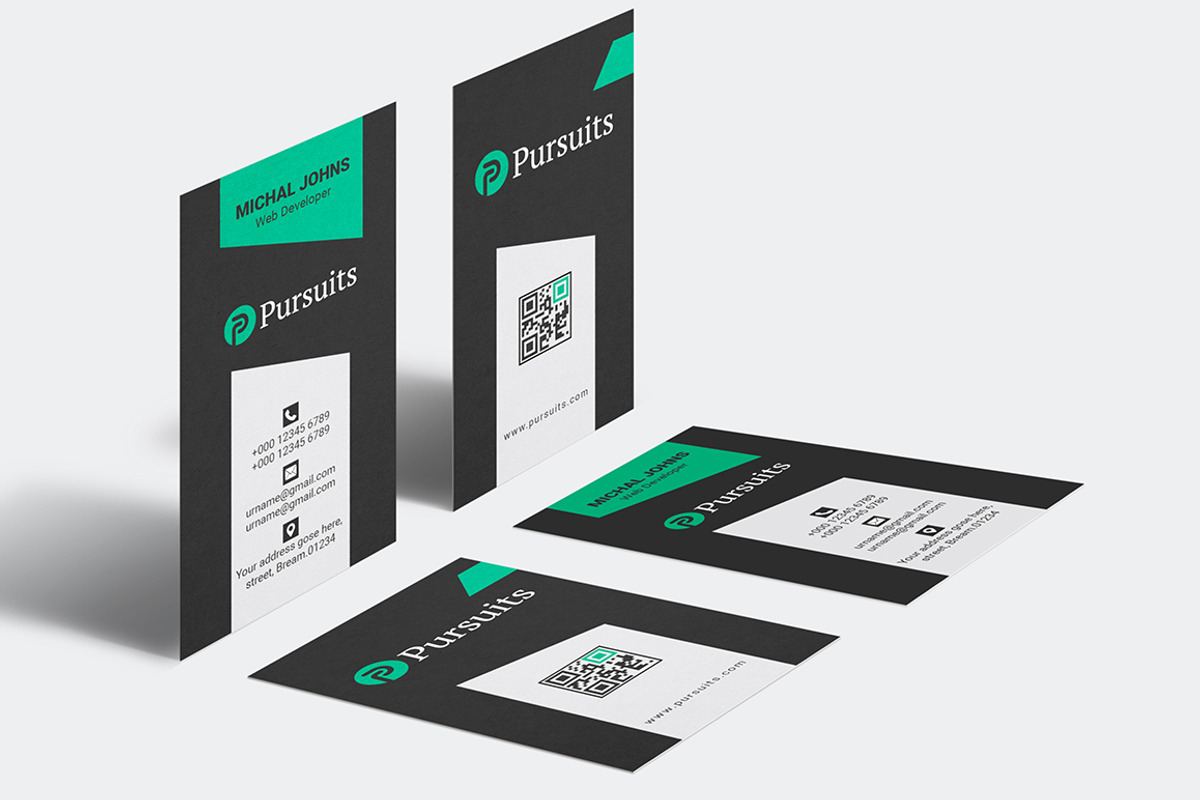 Business Card, a Business Card Template by UI_Expert