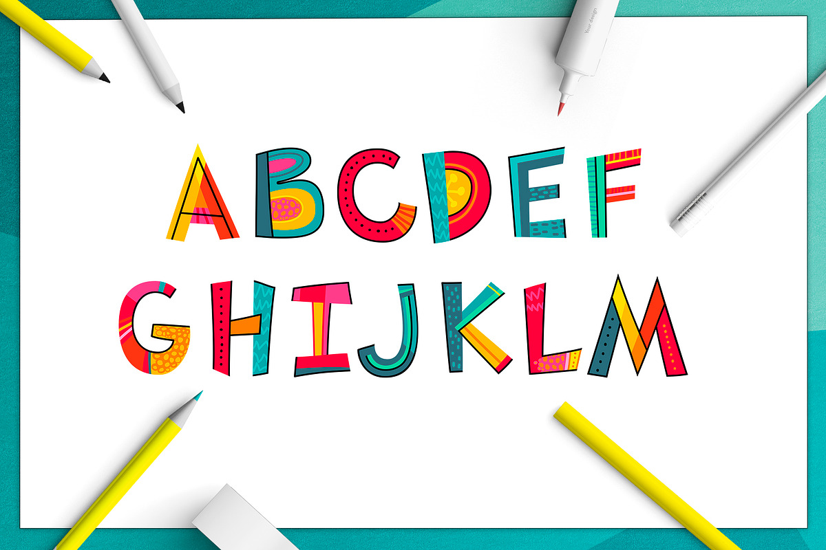 Yeah! - alphabet & set of words, an Object Graphic by Alextanya (Photo 4 of 8)
