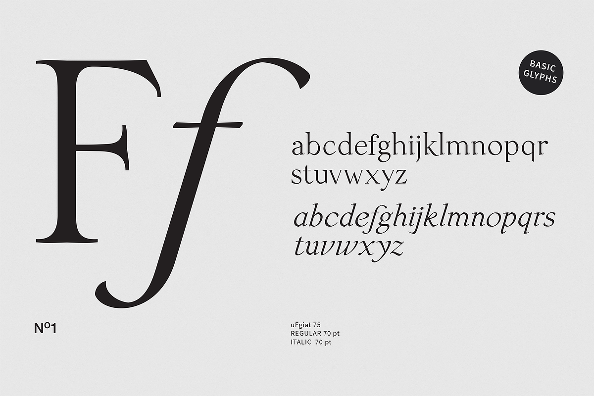 uFgiat75 Serif, a Serif Font by silukEight (Photo 5 of 9)