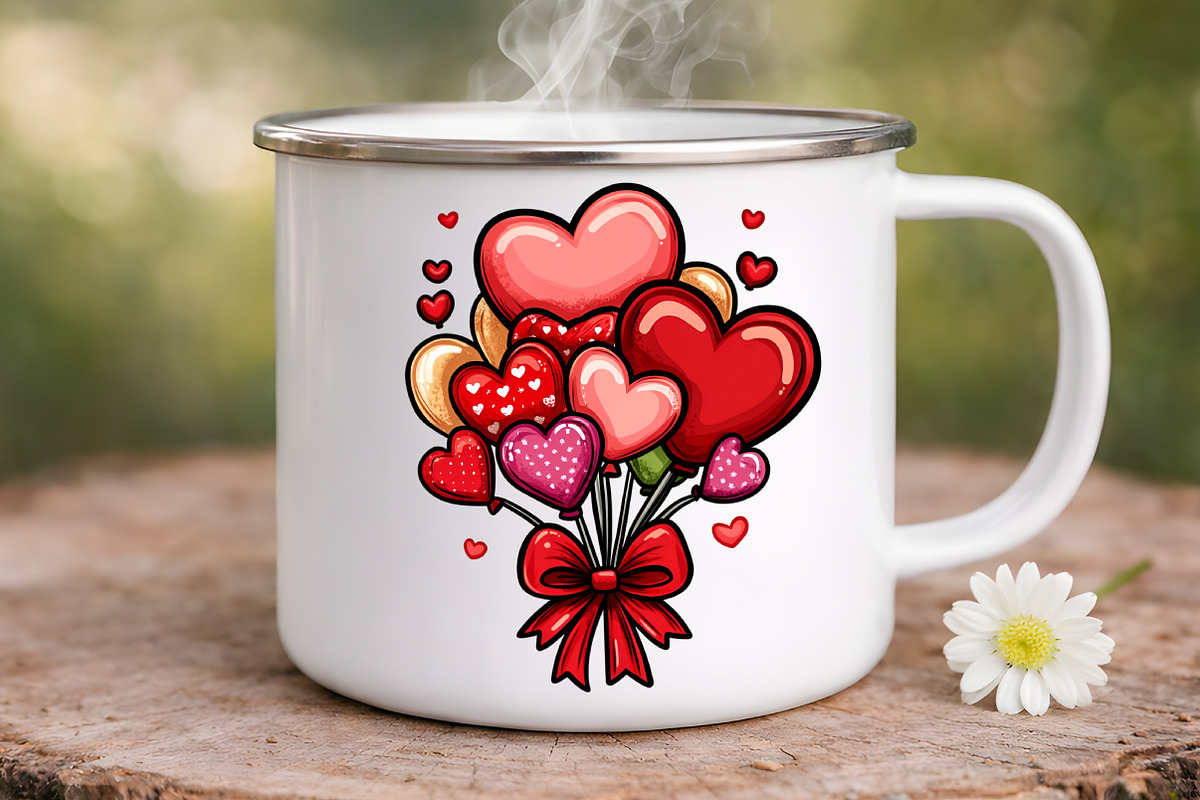 Colorful Kawaii Mother's Day Clipart, an Illustration by Digital Artistic99 (Photo 8 of 9)
