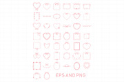 Coquette Valentine Frame Border Clip, an Illustration by Daily.Designs (Thumbnail 3 of 6)