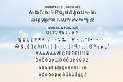 Beach Summer | Script Font, a Script Font by Scratchones (Thumbnail 7 of 8)