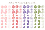 Wildflower Clipart & Vectors, an Illustration by Amanda Ilkov (Thumbnail 4 of 4)