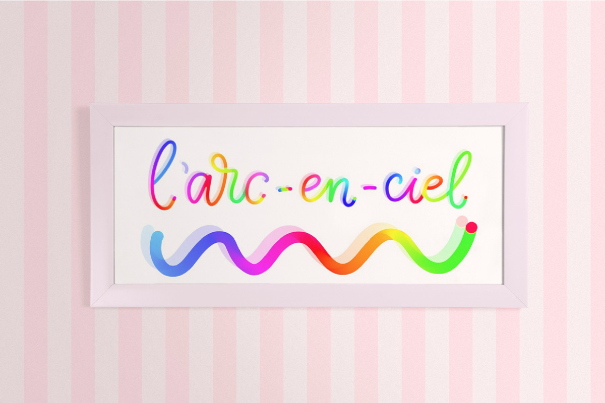 Procreate Rainbow Shadow brush, a Brush Add-On by Almazova Dolzhenko (Photo 3 of 5)