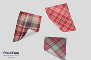 #109 Pretty Modern Plaid Patterns, a Pattern Graphic by Plaid4You (Thumbnail 4 of 11)