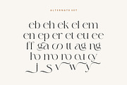 Avegaer Font, a Serif Font by HansCo Studio (Thumbnail 9 of 10)