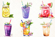 Spring Ice Cup Clipart, an Illustration by Watercolor design (Thumbnail 3 of 4)