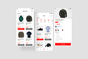 Mens Fashion Dashboard UI Kit, an UI Kit Template by iDoodle Studio (Thumbnail 2 of 4)