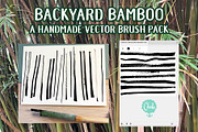 Backyard Bamboo Vector Brushes, a Brush Add-On by Charla Makes (Thumbnail 1 of 2)