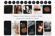 175 Doula Social Media BUNDLE, a Social Media Template by PatternLab. (Thumbnail 6 of 9)