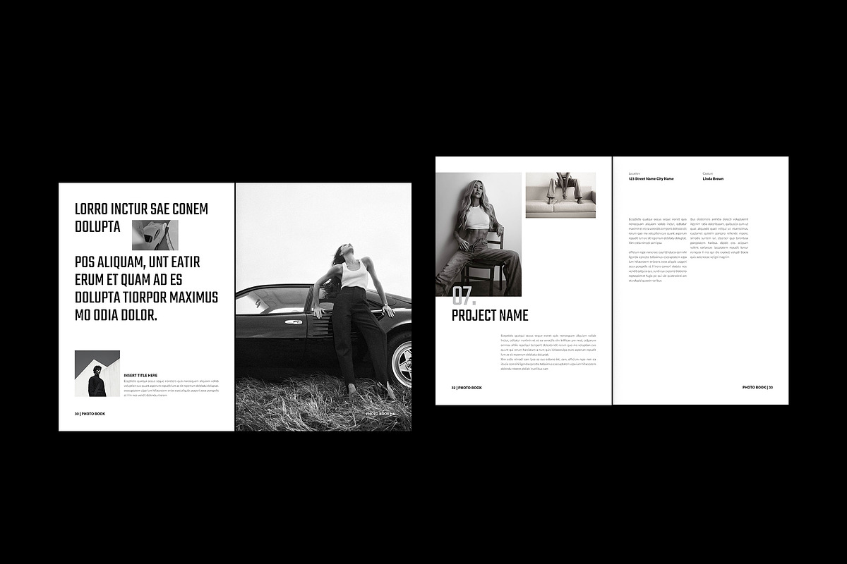 Minimalist Photo Book Template, a Brochure Template by NorthPeak (Photo 12 of 16)