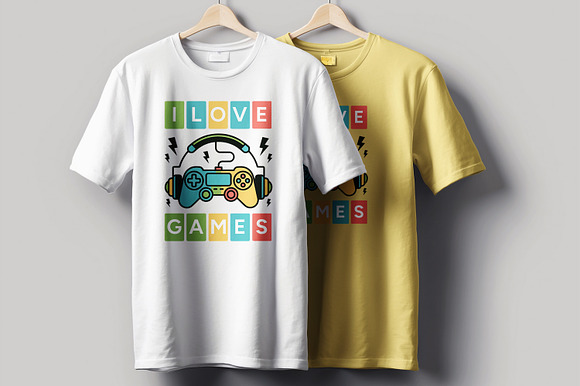 Games Lover Tshirt for Gamers preview 7