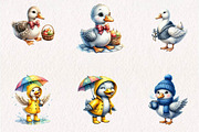About Funny Goose Sublimation, a Seasonal Illustration by CreationArt (Thumbnail 3 of 7)