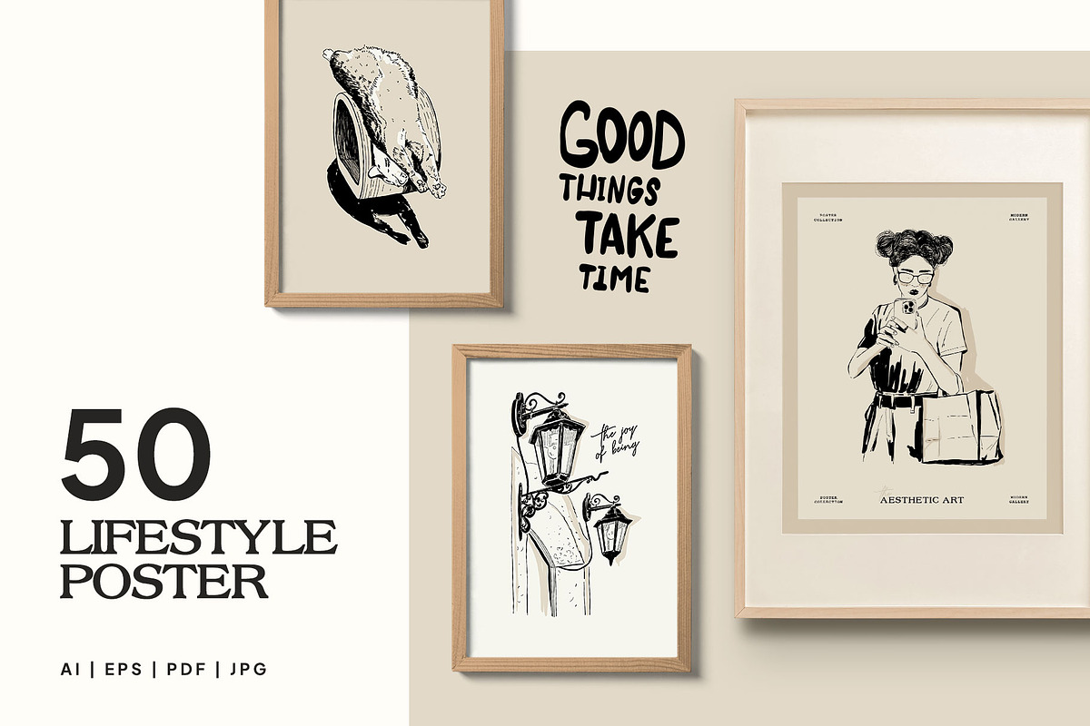 Lifestyle | Poster Builder, an Object Graphic by KetteCreate (Photo 8 of 16)