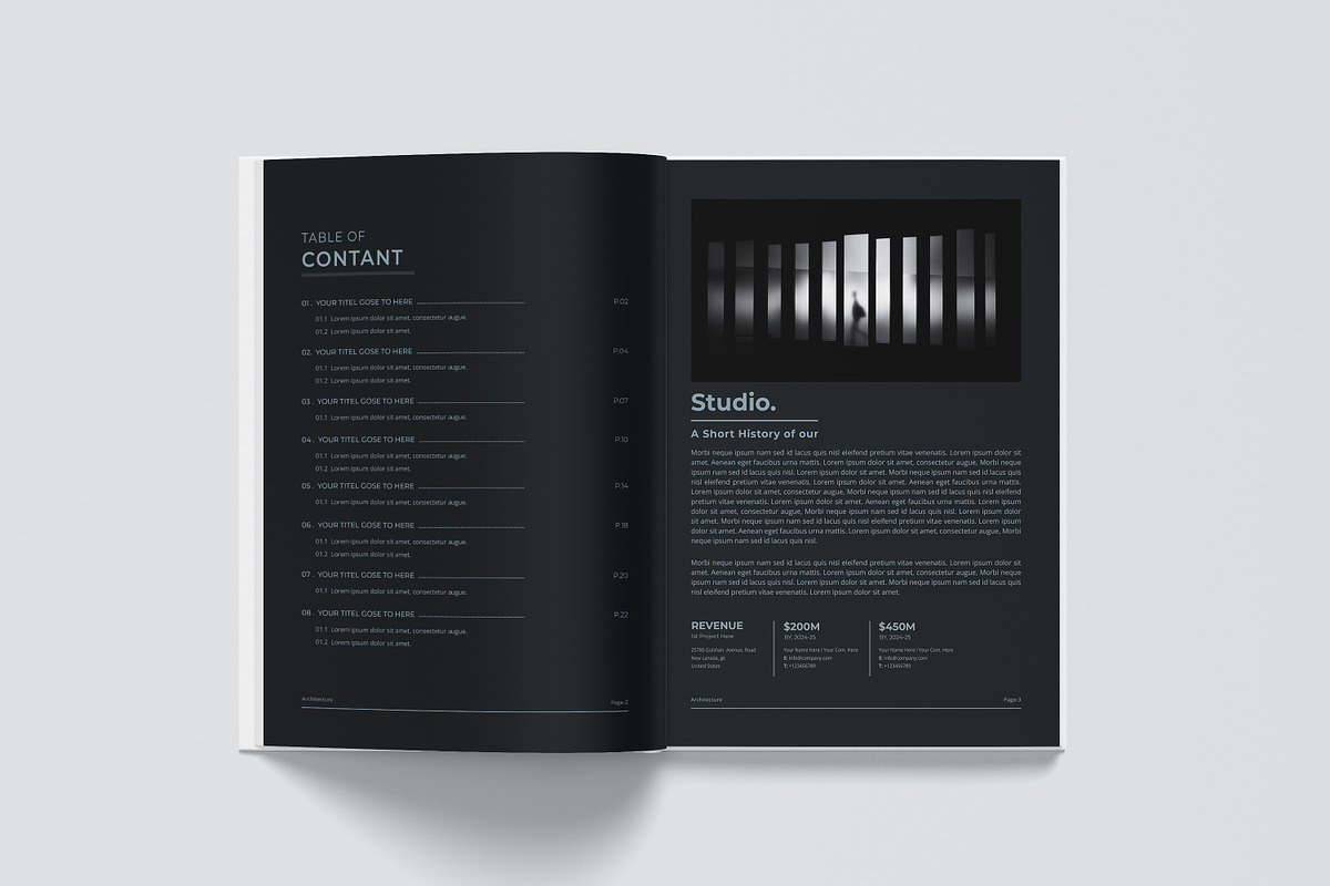 QUATER | Architecture Proposal, a Brochure Template by obayes (Photo 7 of 17)