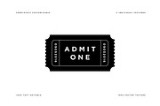 Ticketed Template, an Object Graphic by Misc. Loot Co. (Thumbnail 4 of 5)