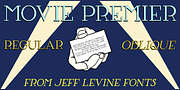 Movie Premier JNL, a Serif Font by Jeff Levine Fonts (Thumbnail 1 of 5)