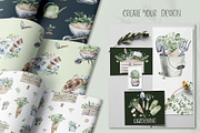 Watercolor Gardening Clipart Set, a Seasonal Illustration by LenArt (Thumbnail 13 of 15)