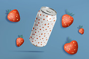 Strawberry Clipart And Patterns, a Pattern Graphic by RabbitAndPencil (Thumbnail 8 of 8)