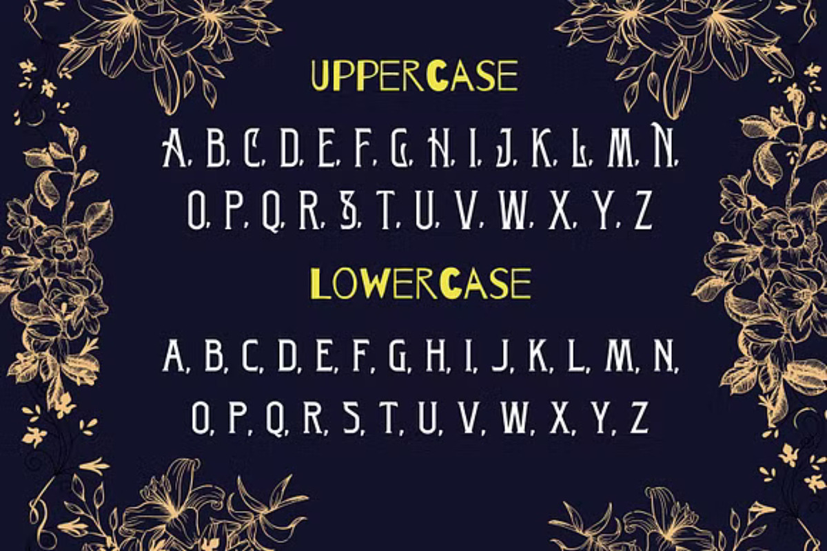 Victorian - Vintage Display Font, a Serif Font by GearShift (Photo 3 of 4)