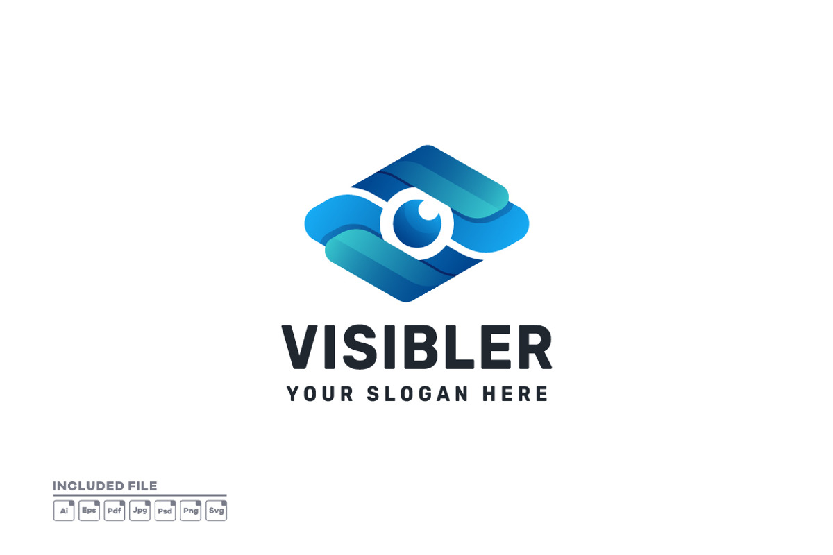 Vision Logo Vector Icon Illustration, a Branding & Logo Template by yuanesei