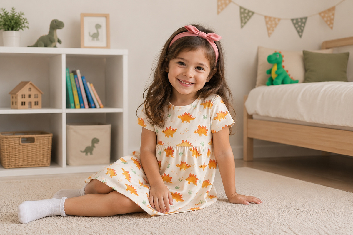 Dino Kids Collection, an Animal Illustration by AnbyArt (Photo 10 of 10)