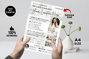 Real Estate Market Update Flyers, a Flyer Template by CreativeVinesStore (Thumbnail 2 of 7)