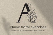 BUNDLE. Line art floral set, an Object Graphic by Vera●Suleimanova (Thumbnail 6 of 13)