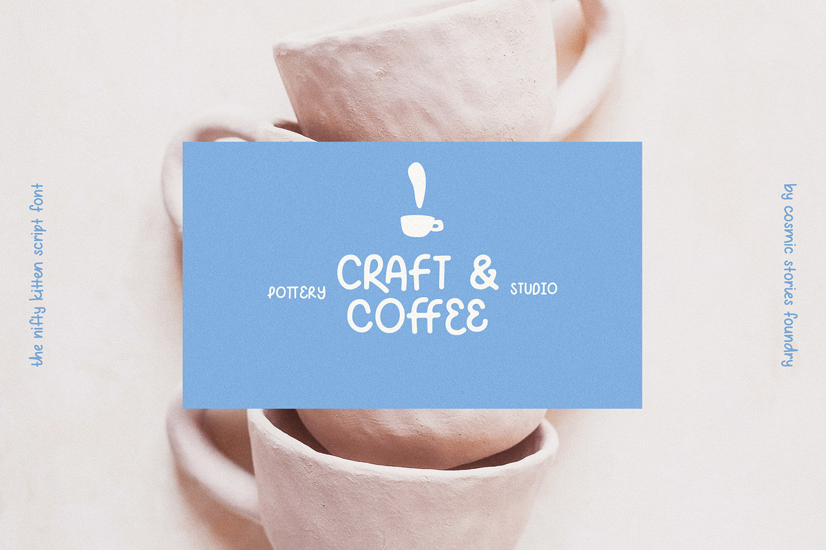 The Nifty Kitten Script Font, a Script Font by CarmineType (Photo 15 of 21)