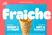 Fraiche - Variable Rounded, a Sans Serif Font by Adam Fathony (Thumbnail 1 of 17)