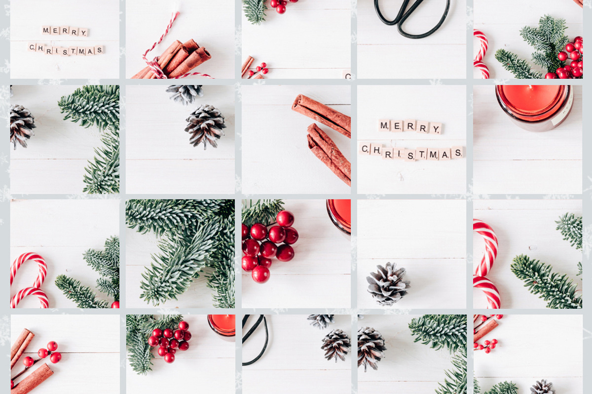 Christmas Card+30 IG Posts (+PSD), a Holiday Photo by Kate Roubin (Photo 8 of 8)