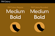PM Colony Classic Sci-Fi Font, a Sans Serif Font by Paper Moon Graphic Supply (Thumbnail 4 of 7)