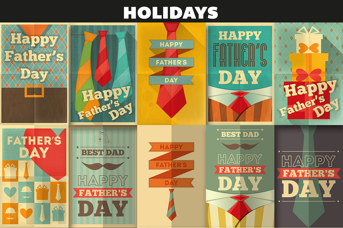 Big flyer poster bundle, a Food Illustration by ELFIVETROV DESIGN (Photo 12 of 16)