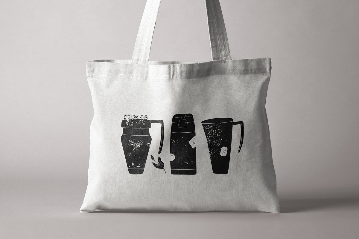 Thermos and thermo mug set, an Object Illustration by Good Studio (Photo 4 of 4)