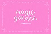 Magic Garden | Cute Script Font, a Script Font by KA Designs (Thumbnail 1 of 15)