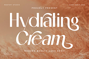 Hydrating Cream - Beauty Sans Serif, a Sans Serif Font by Masyafi Studio (Thumbnail 1 of 12)