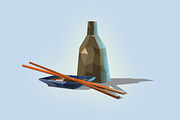 Vector set of food icons, an Icon by lemonoff (Thumbnail 5 of 6)