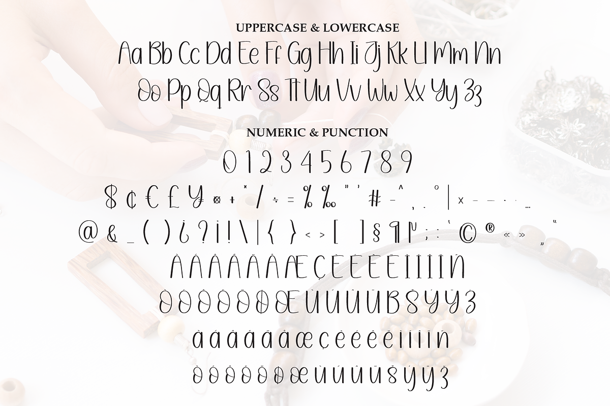 Handmade | Script Font, a Handwritten Font by Scratchones (Photo 7 of 8)