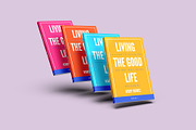 4 Book Box Set Mockup 6x9″ softcover, a Books & Magazine Mockup by Illusiongraphic (Thumbnail 6 of 20)