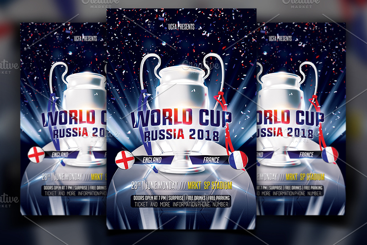 Soccer Flyers Bundle 10 in 1, a Flyer Template by Basez Flyers (Photo 5 of 11)