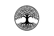 Tree of Life Circle SVG Bundle, an Illustration by Gfx_Store (Thumbnail 49 of 50)