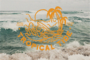 Vintage Tropical Paradise Collection, an Object Illustration by Rightwheels (Thumbnail 5 of 12)